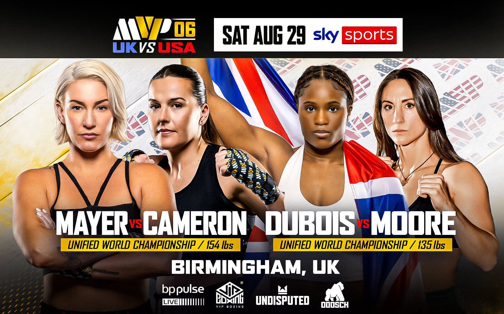 More Info for MVPW-06 UK vs USA: MAYER vs CAMERON