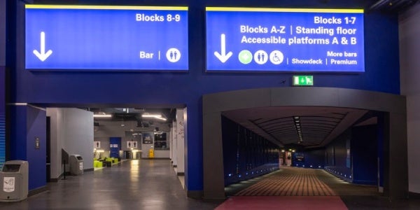 Concourse Signs Tile