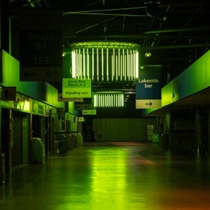 Concourse Lights Off Tile