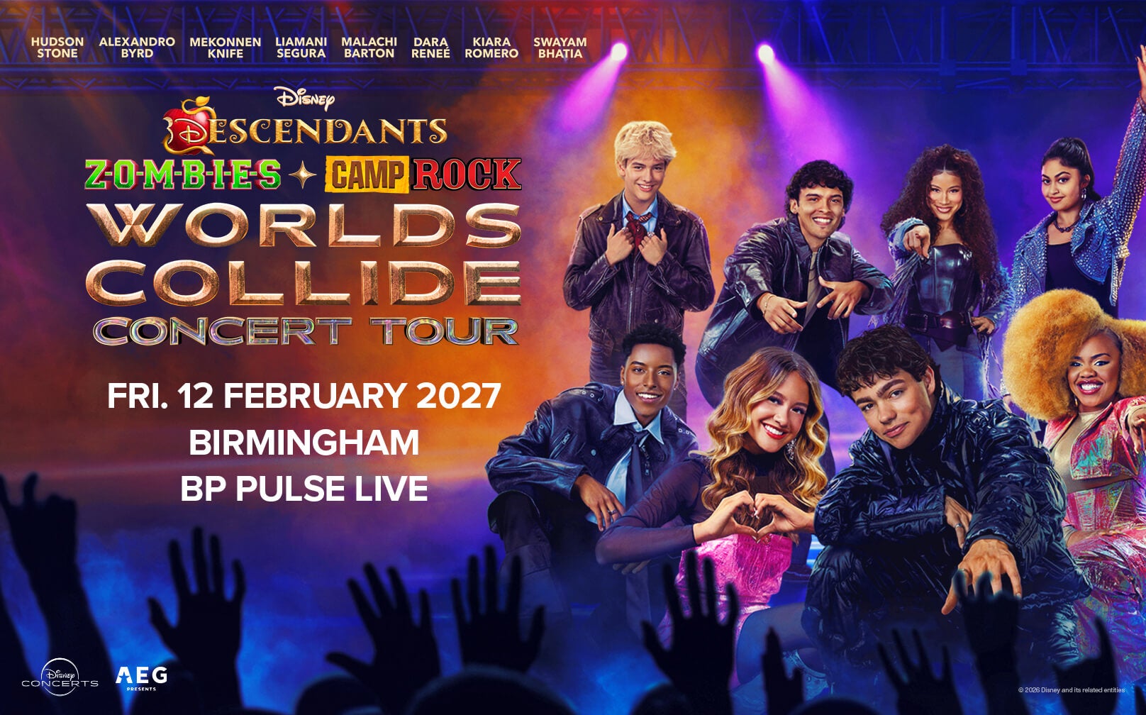 More Info for Disney Descendants, ZOMBIES & Camp Rock: Worlds Collide Concert Tour