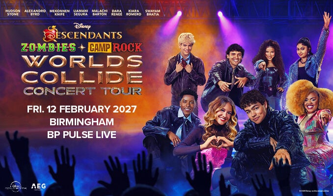 More Info for Disney Descendants, ZOMBIES & Camp Rock: Worlds Collide Concert Tour